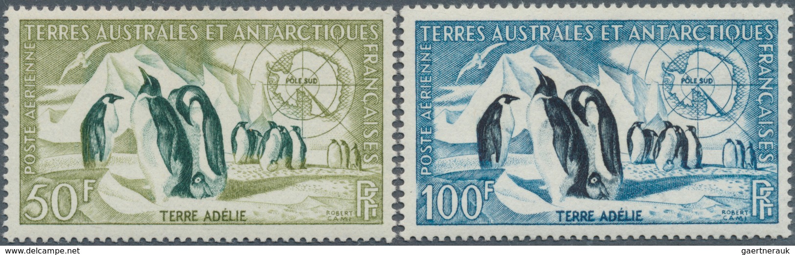 22593 Französische Gebiete In Der Antarktis: 1955/2013, Unmounted Mint Collection, Well Collected Througho - Autres & Non Classés