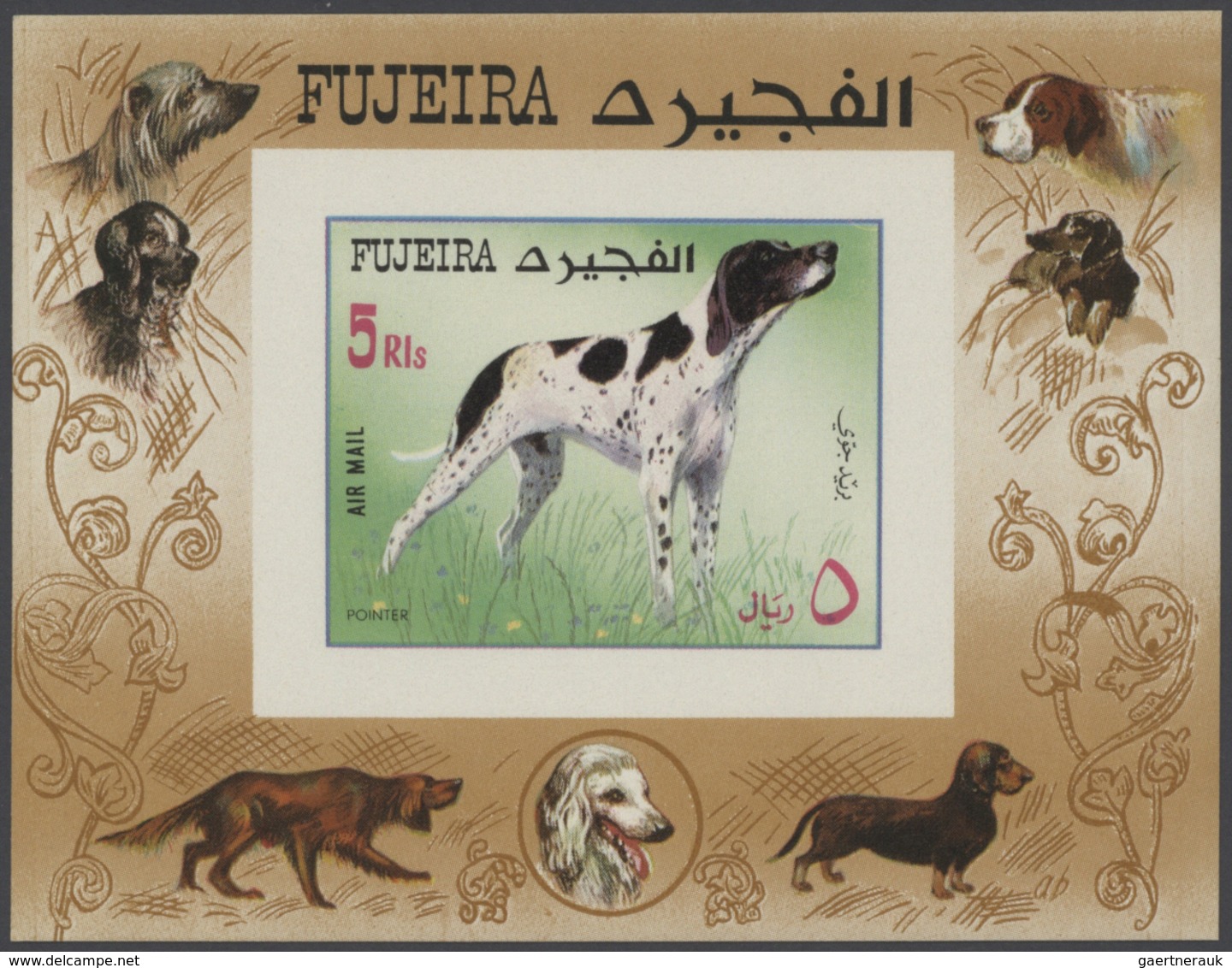 22604 Fudschaira / Fujeira: 1966/1972, U/m Accumulation Of Apprx. 310 Souvenir Sheets Incl. Attractive The - Fujeira