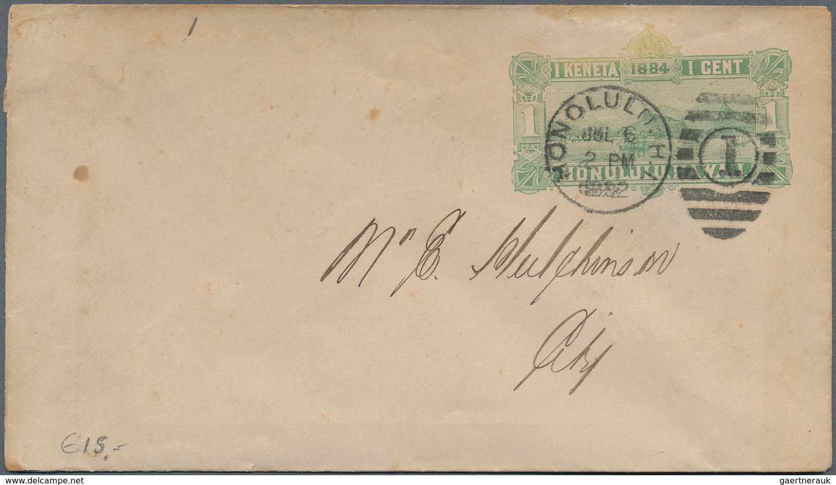 22657 Hawaii - Ganzsachen: 1890-1900, 25 Postal Stationery Cards And Envelopes, Mint And Used Including Co - Hawaï