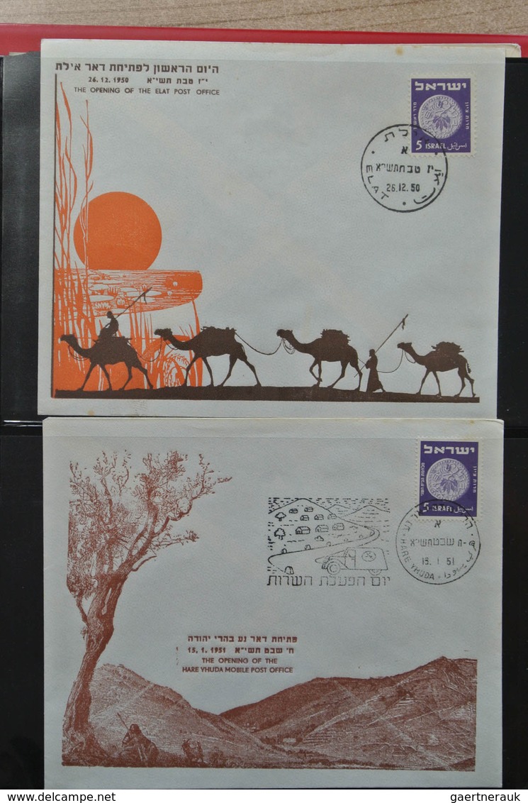 22660 Holyland: 1896-1952. Interesting collection of 30 covers/ cards, incl. better of e.g. French/ German