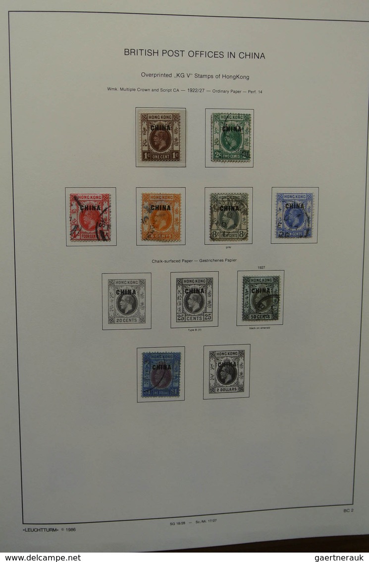 22669 Hongkong: 1882-2002. MNH, mint hinged and used collection Hong Kong 1882-2002 in 4 albums. The empha