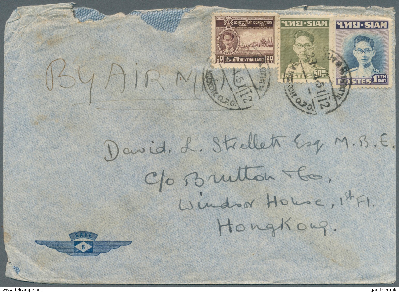 22677 Hongkong - Besonderheiten: 1938/57, The "Strellett" Family Correspondence Between Hong Kong, Canada, - Autres & Non Classés