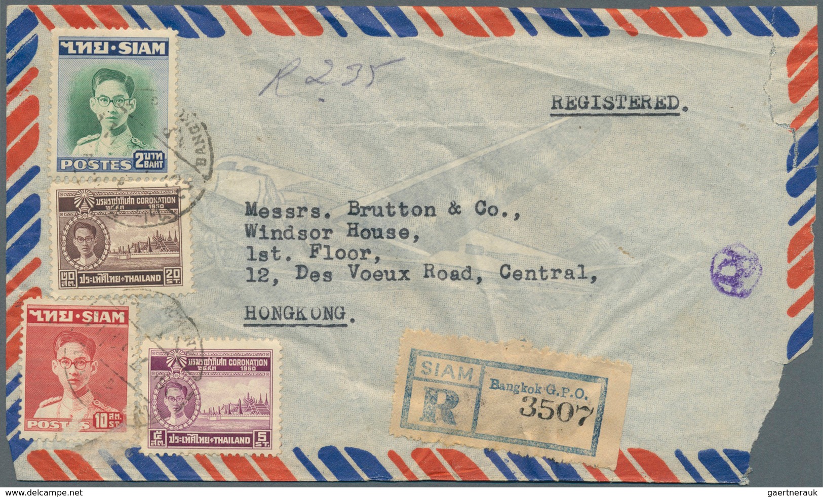 22677 Hongkong - Besonderheiten: 1938/57, the "Strellett" family correspondence between Hong Kong, Canada,