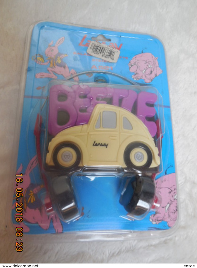 WALKMAN..BALADEUR CASSETTE STEREO..BEETLE..COCCINELLE PAR LANSAY..TRES RARE - Altri