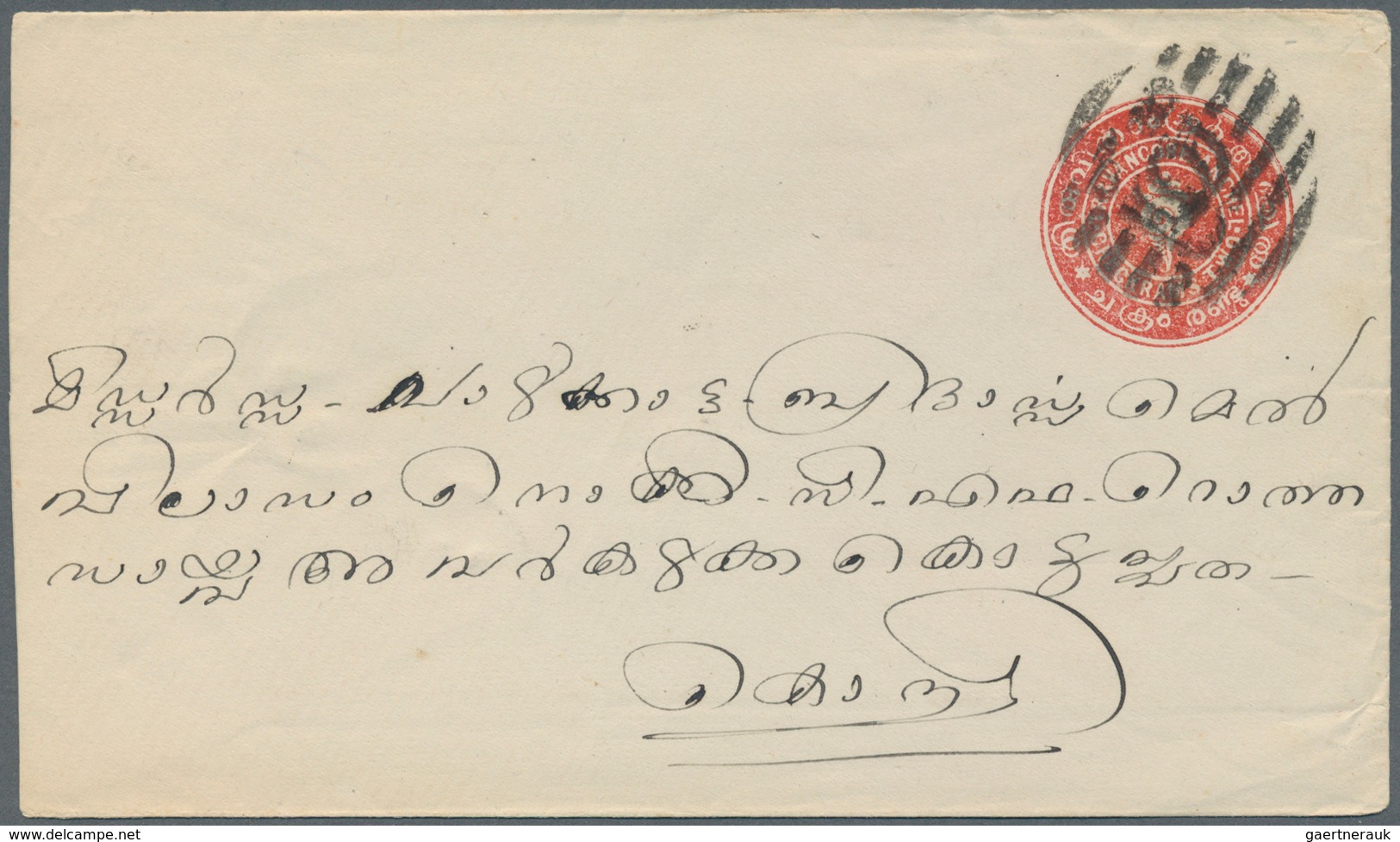 22708 Indien: 1880's/1950's ca.: Accumulation of about 170 covers, postcards and postal stationery from In