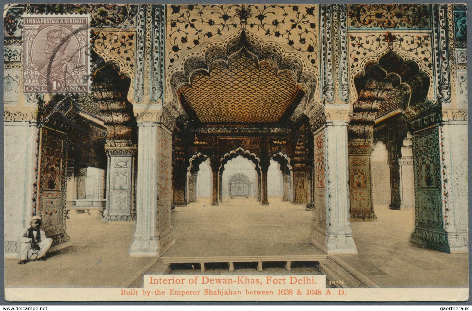 22713 Indien: 1900-1920's Ca.- PICTURE POSTCARDS: Collection Of About 150 Picture Postcards, Coloured Or B - Autres & Non Classés