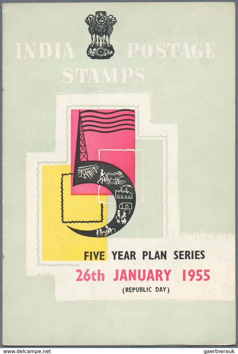 22724 Indien: 1947-modern: Collection Of More Than 30 Presentation Folders, Souvenir Albums And Few Other - Autres & Non Classés