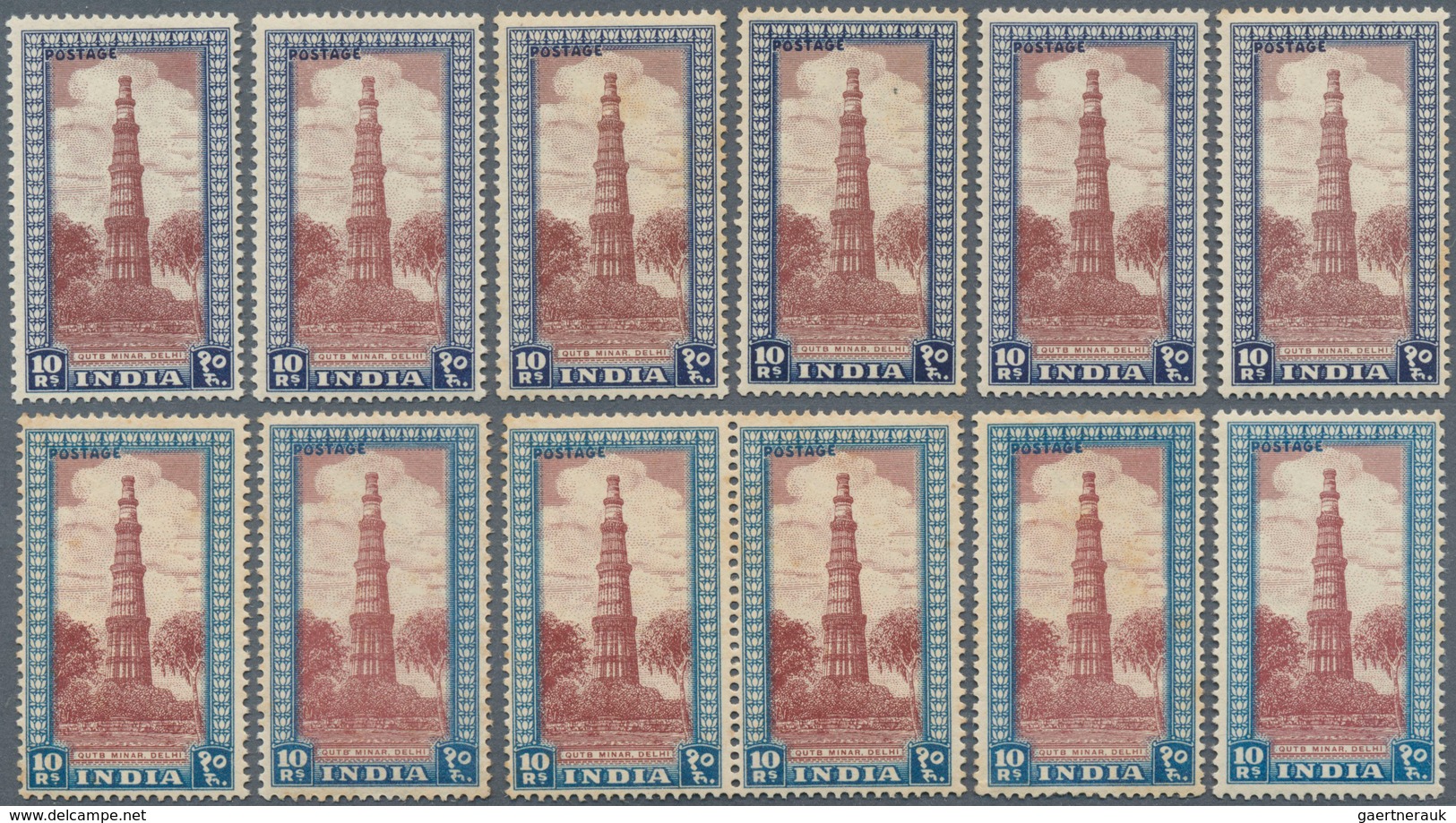 22727 Indien: 1947-2000's Ca.: Comprehensive Stock Of Single Stamps, Complete Sets, Blocks Of Four, Other - Autres & Non Classés