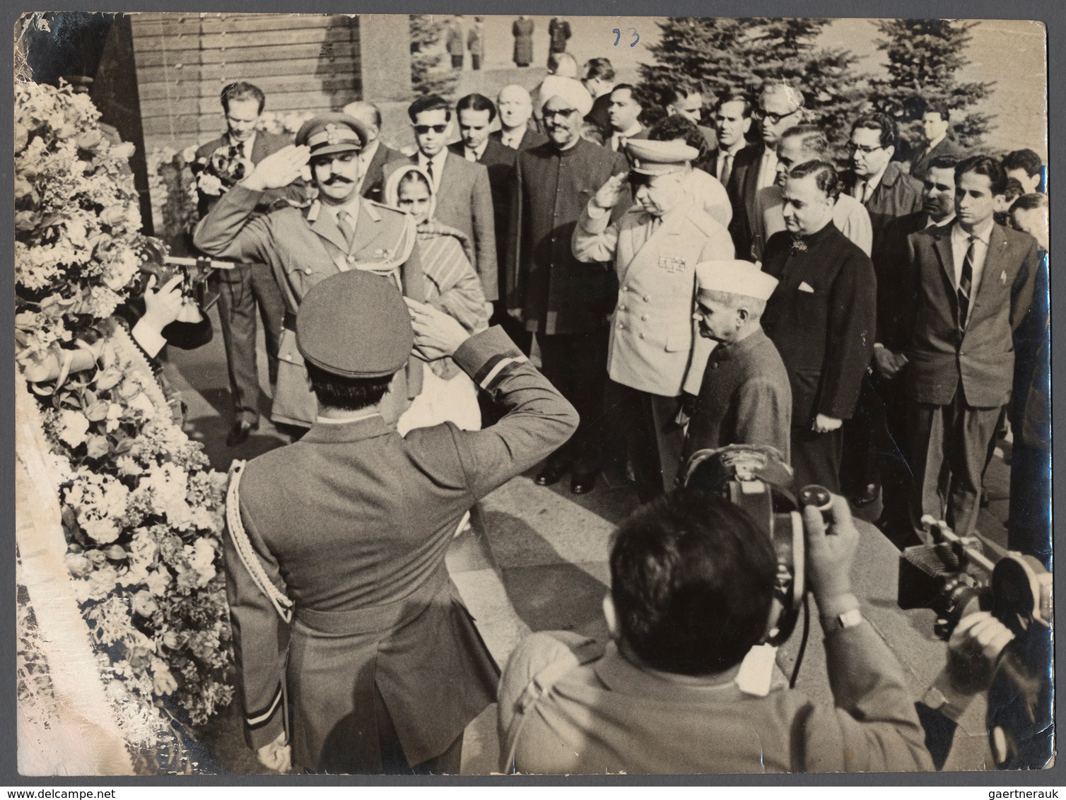 22731 Indien: 1965, Official Tour Of Indian Prime Minister Shri Lal Bahadur Shashtri To Tashkent For India - Autres & Non Classés