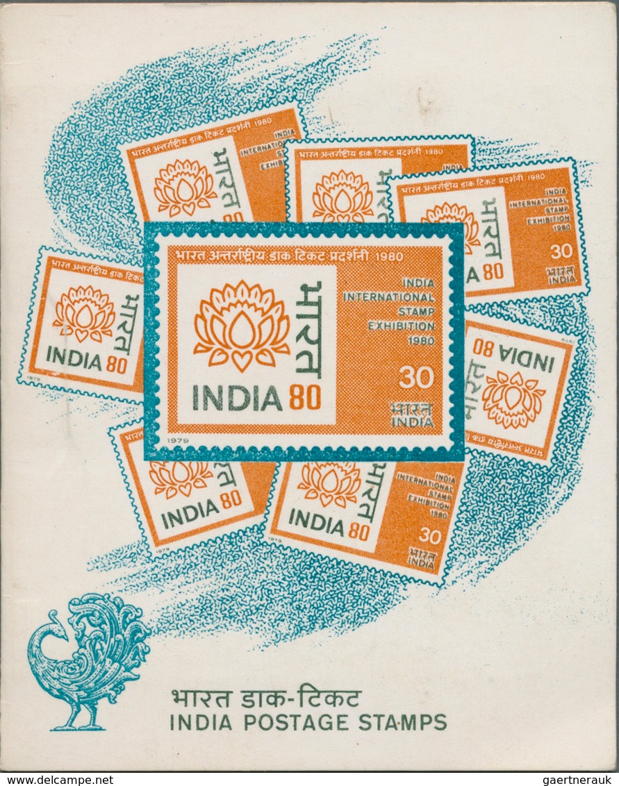 22734 Indien: 1980-2012 BOOKLETS: Collection Of About 120 Different Booklets, From INDIA '80 And INDIA '89 - Autres & Non Classés