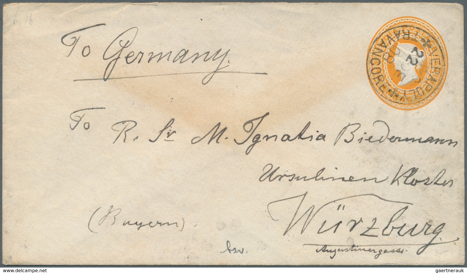 22745 Indien - Ganzsachen: 1850's-1970's Ca.: Collection Of Indian Postal Stationery Envelopes, Letter She - Non Classés