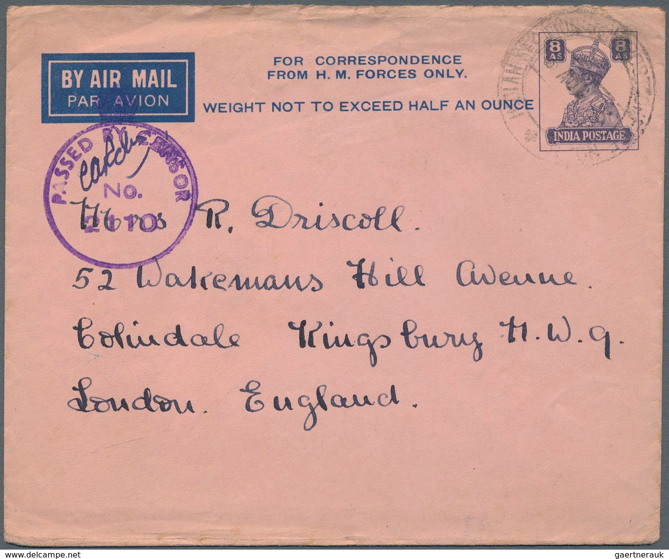 22748 Indien - Ganzsachen: 1857-1940's: Collection Of 64 Postal Stationery Envelopes, Letter Sheets, Postc - Non Classés