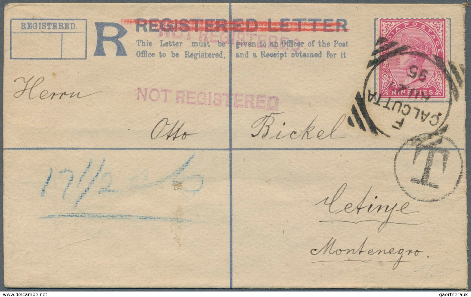 22748 Indien - Ganzsachen: 1857-1940's: Collection of 64 postal stationery envelopes, letter sheets, postc