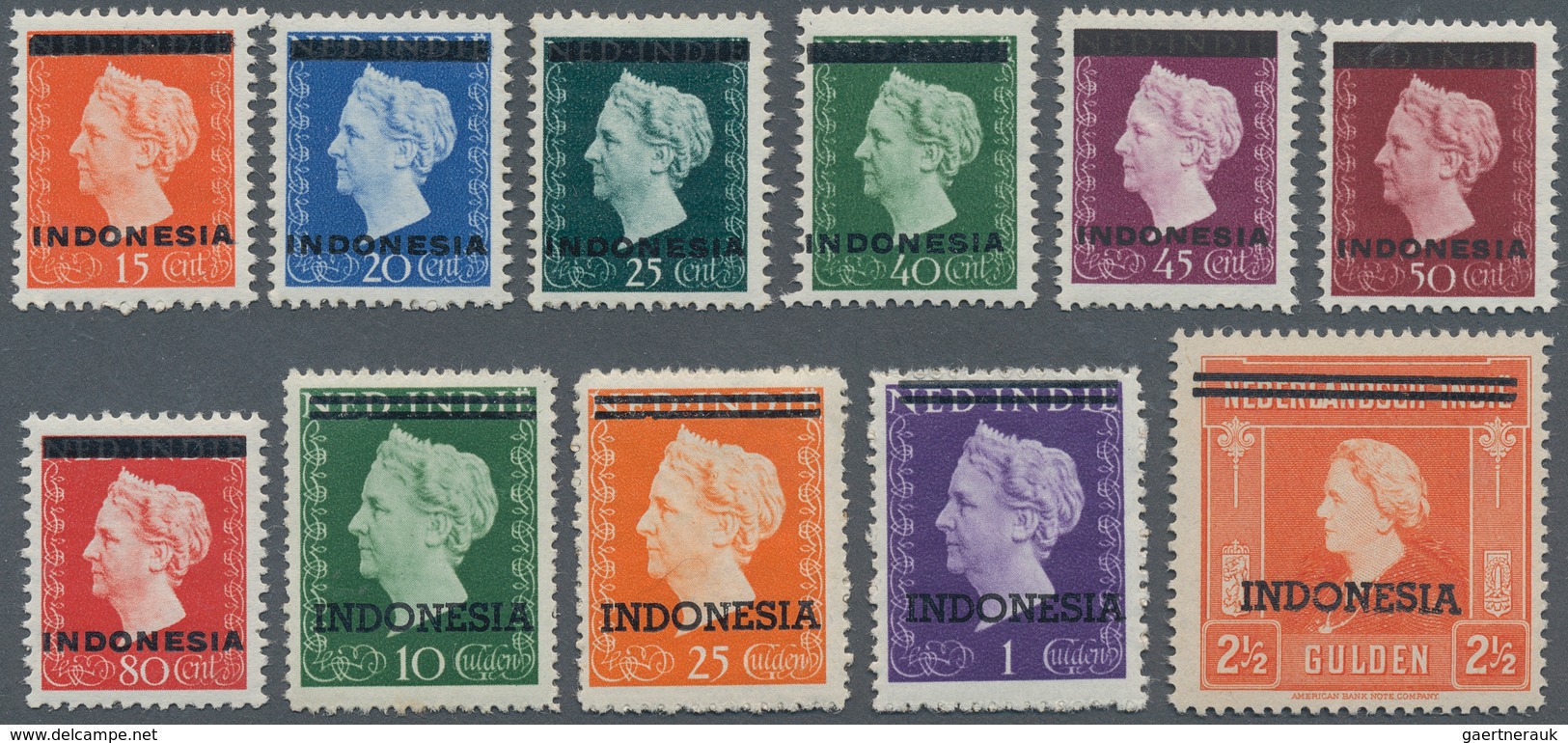 22777 Indonesien: 1948/1970 (ca.), Mint And Used Accumulation Incl. 1948 Overprints, Some Souvenir Sheets, - Indonésie