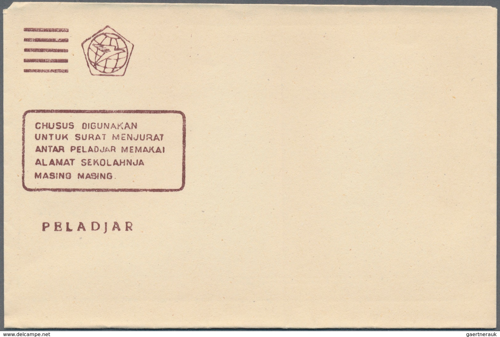 22784 Indonesien: 1950/76, military / UN peacekeeping / govt. service special envelopes collection: Milita