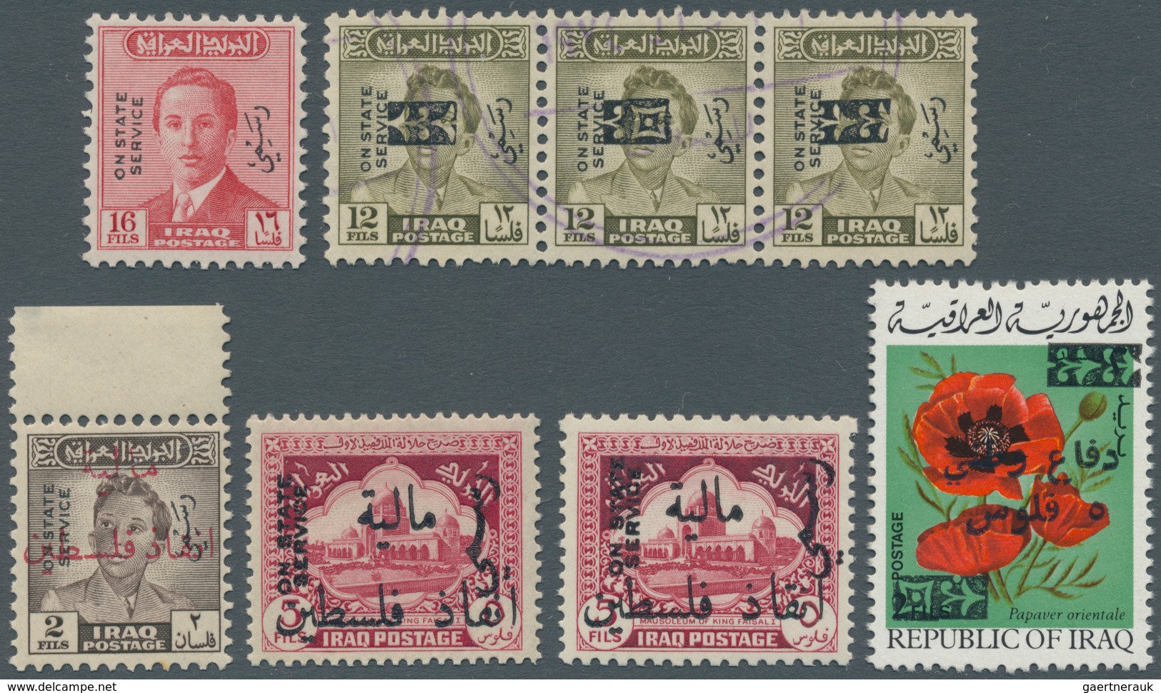 22789 Irak: 1918/1985 (ca.), Duplicates In Four Large And Three Small Albums With Many Complete Sets Incl. - Iraq