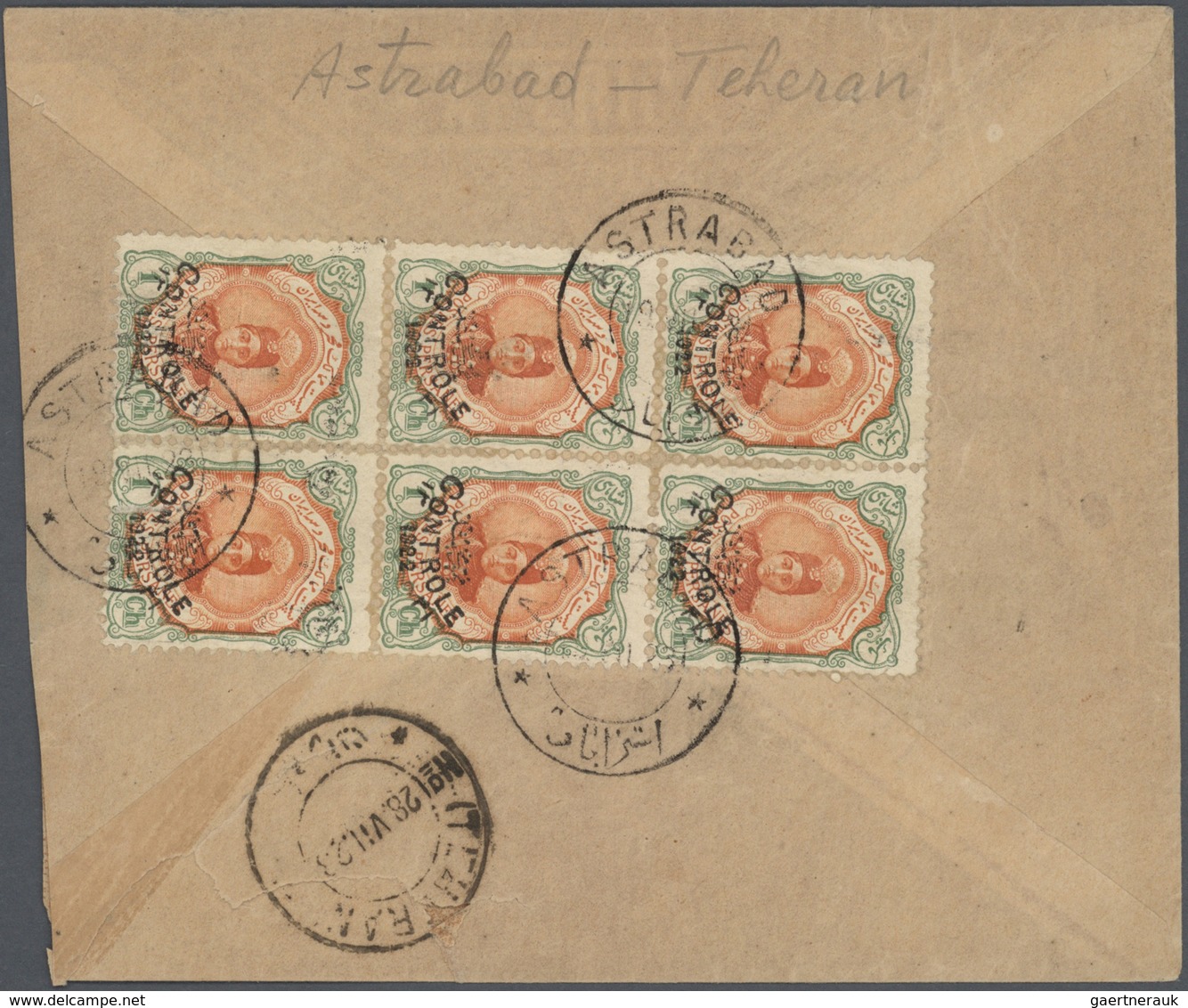 22804 Iran: 1870-1960, Comprehensive collection in three albums starting first issues including 1 Ch. blac