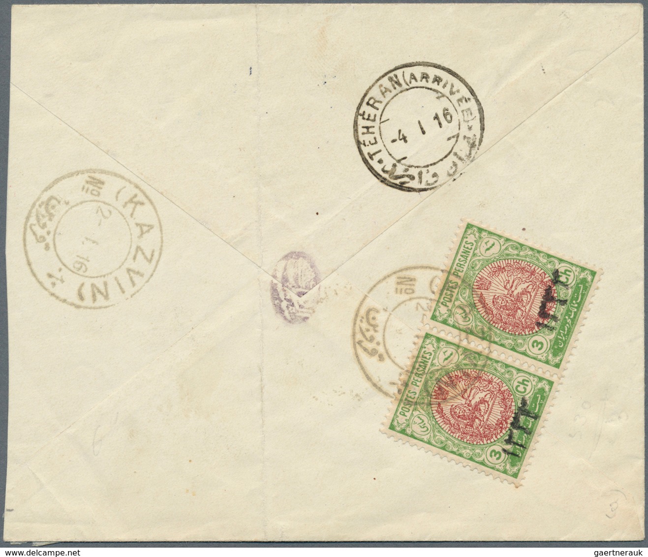 22810 Iran: 1880-1925, Collection of 160 covers / stationerys from classics to modern with many different