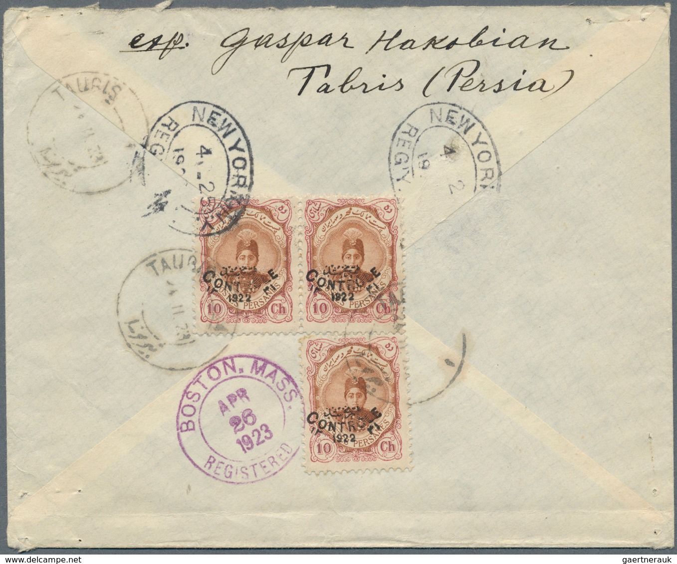 22810 Iran: 1880-1925, Collection of 160 covers / stationerys from classics to modern with many different