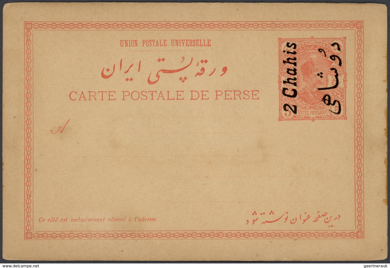 22817 Iran: 1900-30, Collection of 170 postal stationerys mint and used with internal and abroad usage, up