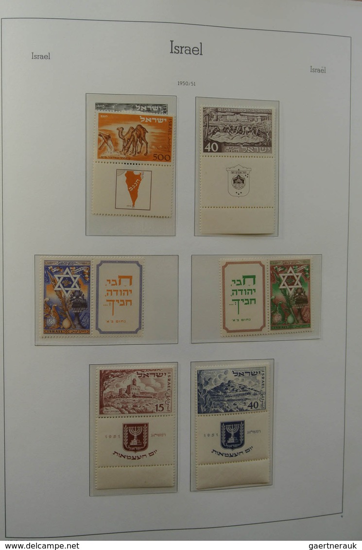 22842 Israel: 1948-1998. With The Exception Of Only A Few Stamps Only MNH Fulltab Collection Israel 1948-1 - Autres & Non Classés