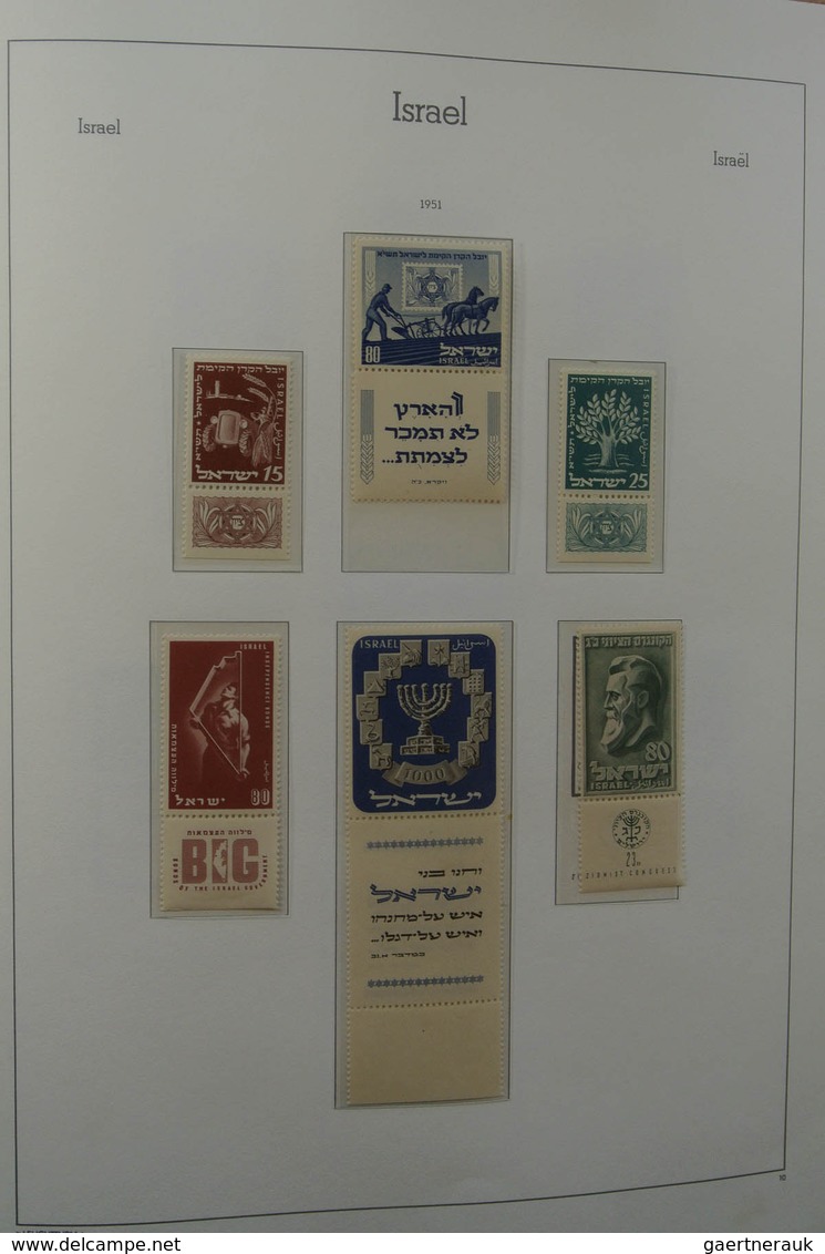 22842 Israel: 1948-1998. With The Exception Of Only A Few Stamps Only MNH Fulltab Collection Israel 1948-1 - Autres & Non Classés