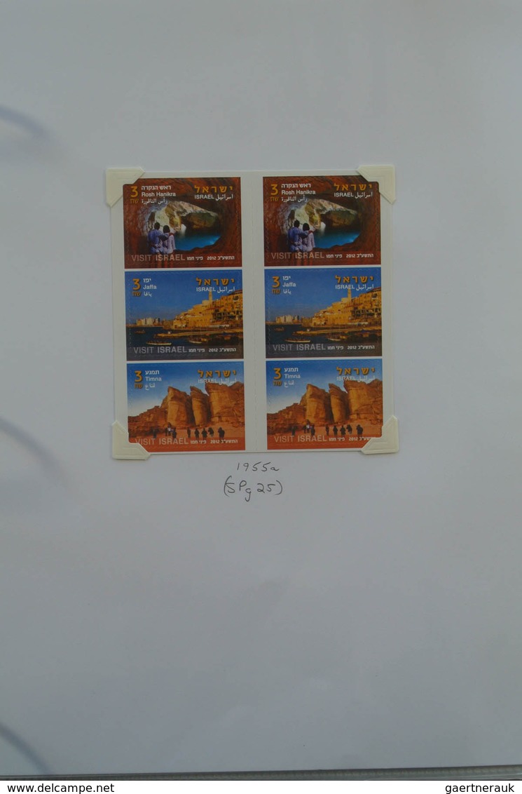 22856 Israel: 1950-2000. Almost complete collection stampsbooklets Israel 1950-2000 in album. Collection c