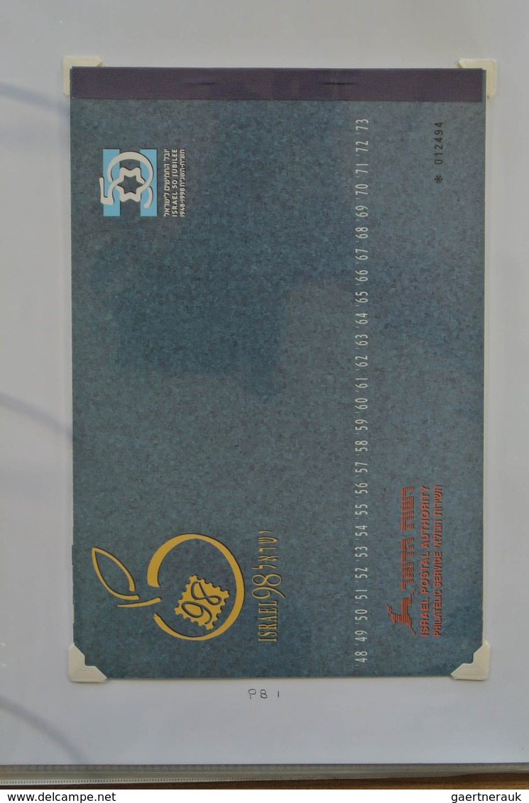 22856 Israel: 1950-2000. Almost complete collection stampsbooklets Israel 1950-2000 in album. Collection c