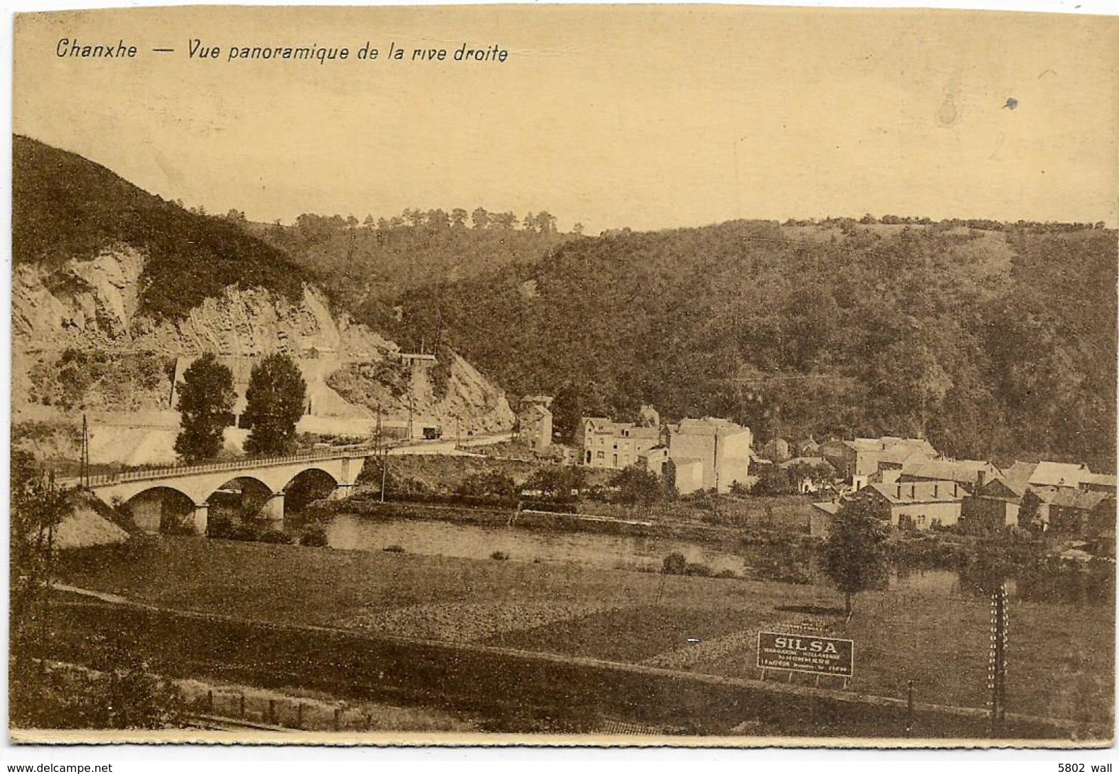 CHANXHE : Vue Panoramique De La Rive Droite - Sprimont