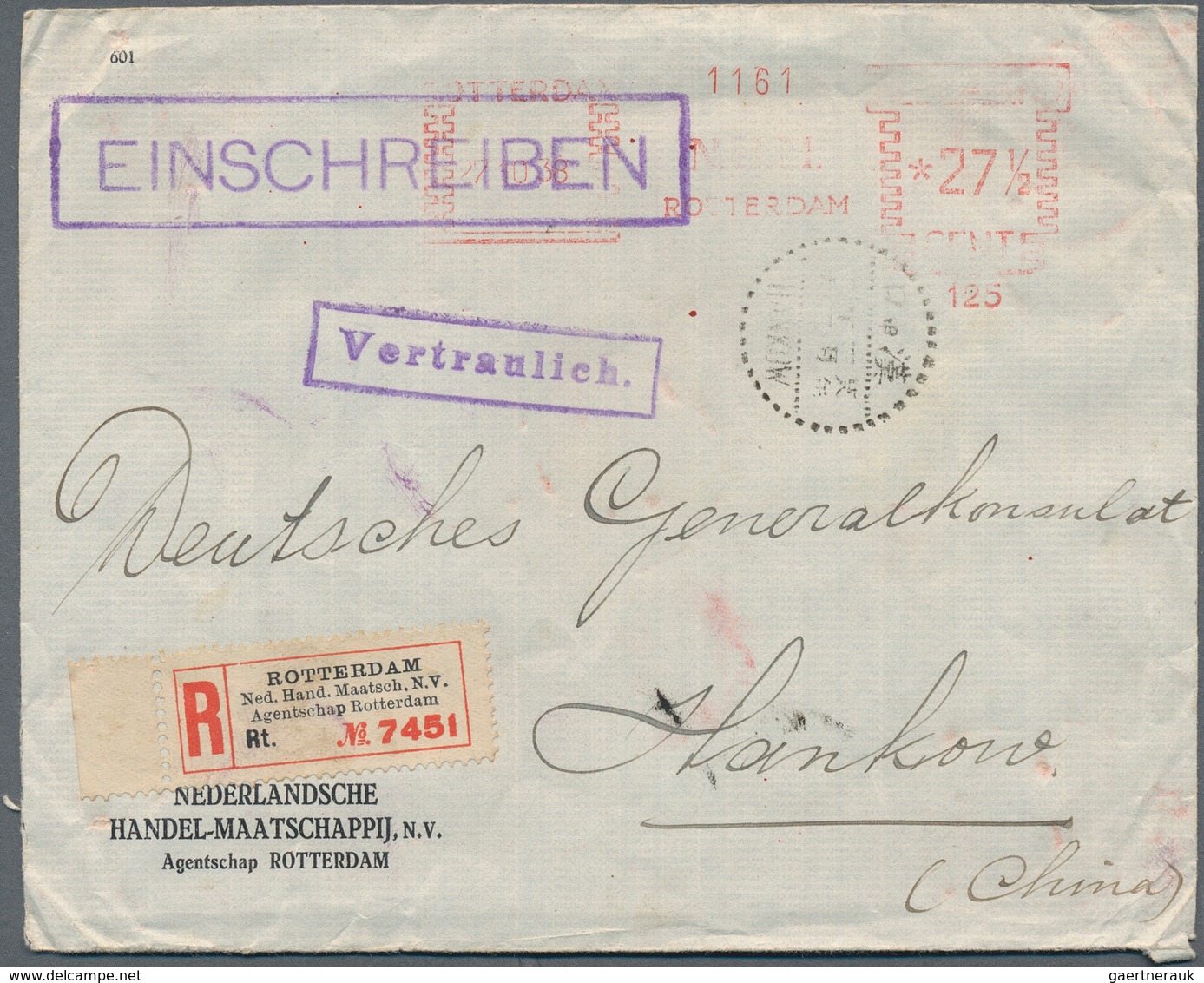 22935 Japanische Besetzung  WK II - China - Zentralchina / Central China: 1942/43, covers (3, inc. one reg