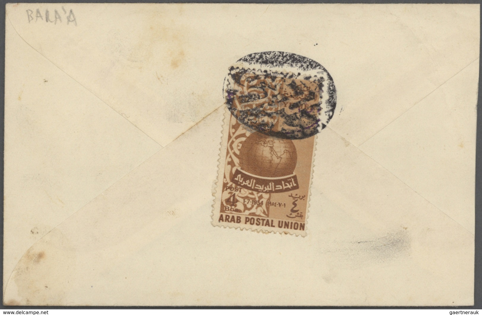 22986 Jemen: 1925-80, Box Containing 1095 Covers & FDC, Including Registered Mail, Air Mail, Overprinted I - Yémen