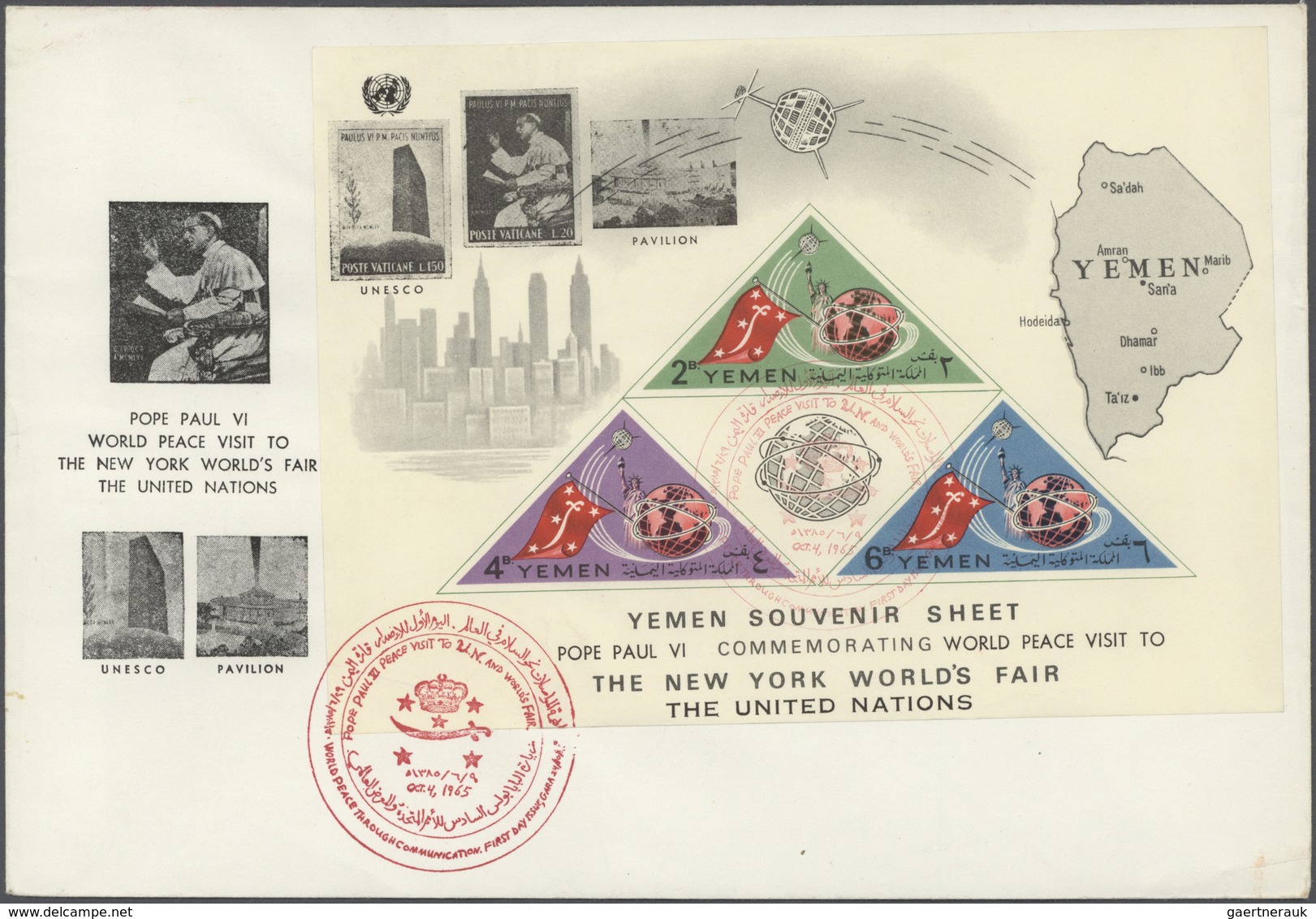 22993 Jemen: 1930/1972 (ca.), Yemen-All Areas, Comprehenisve Mint And Used Balance In Several Albums, Comp - Yémen