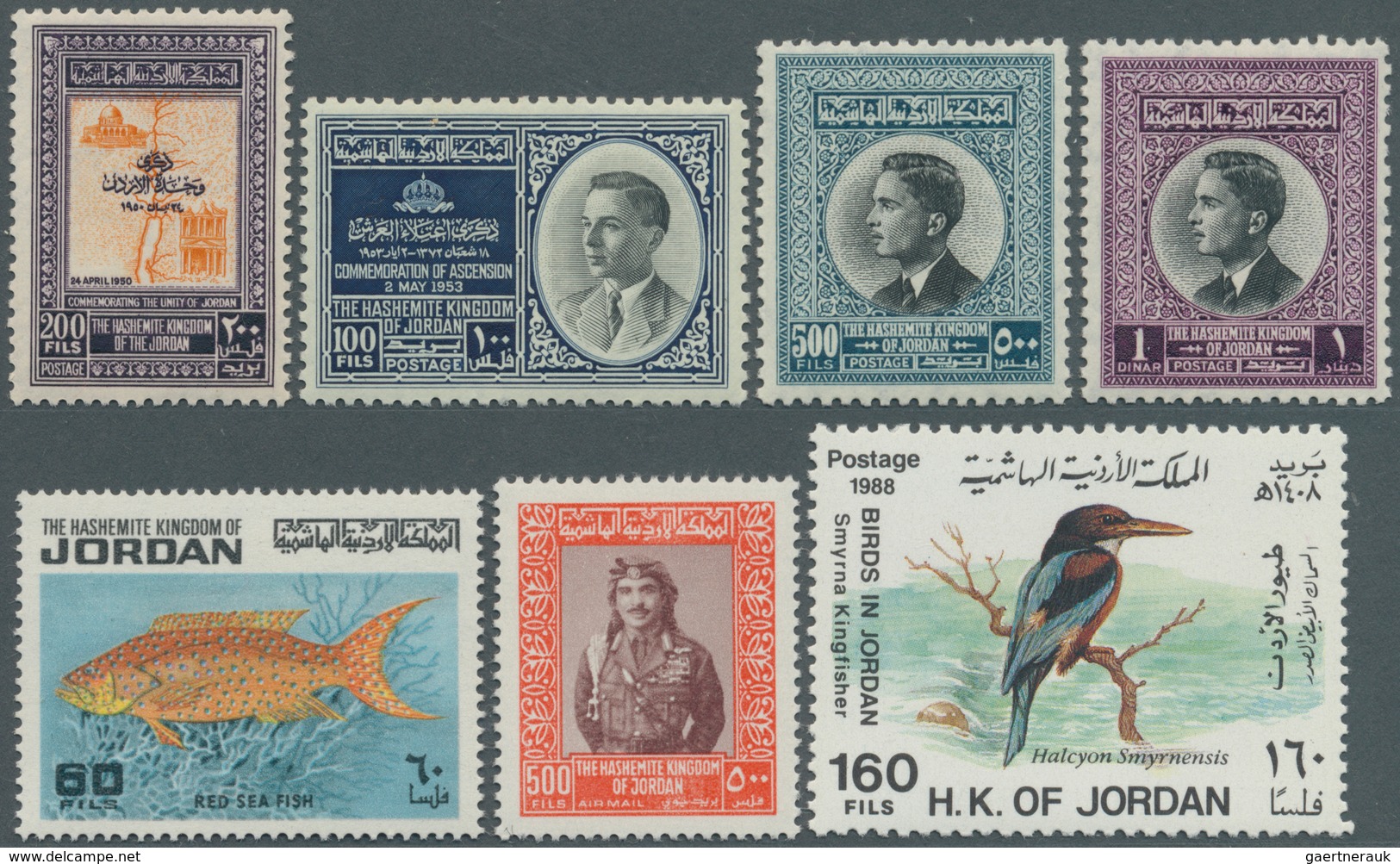 23288 Jordanien: 1927/1994 (ca.), Collection With Some Duplicates In Album With Many Complete Sets Incl. B - Jordanie