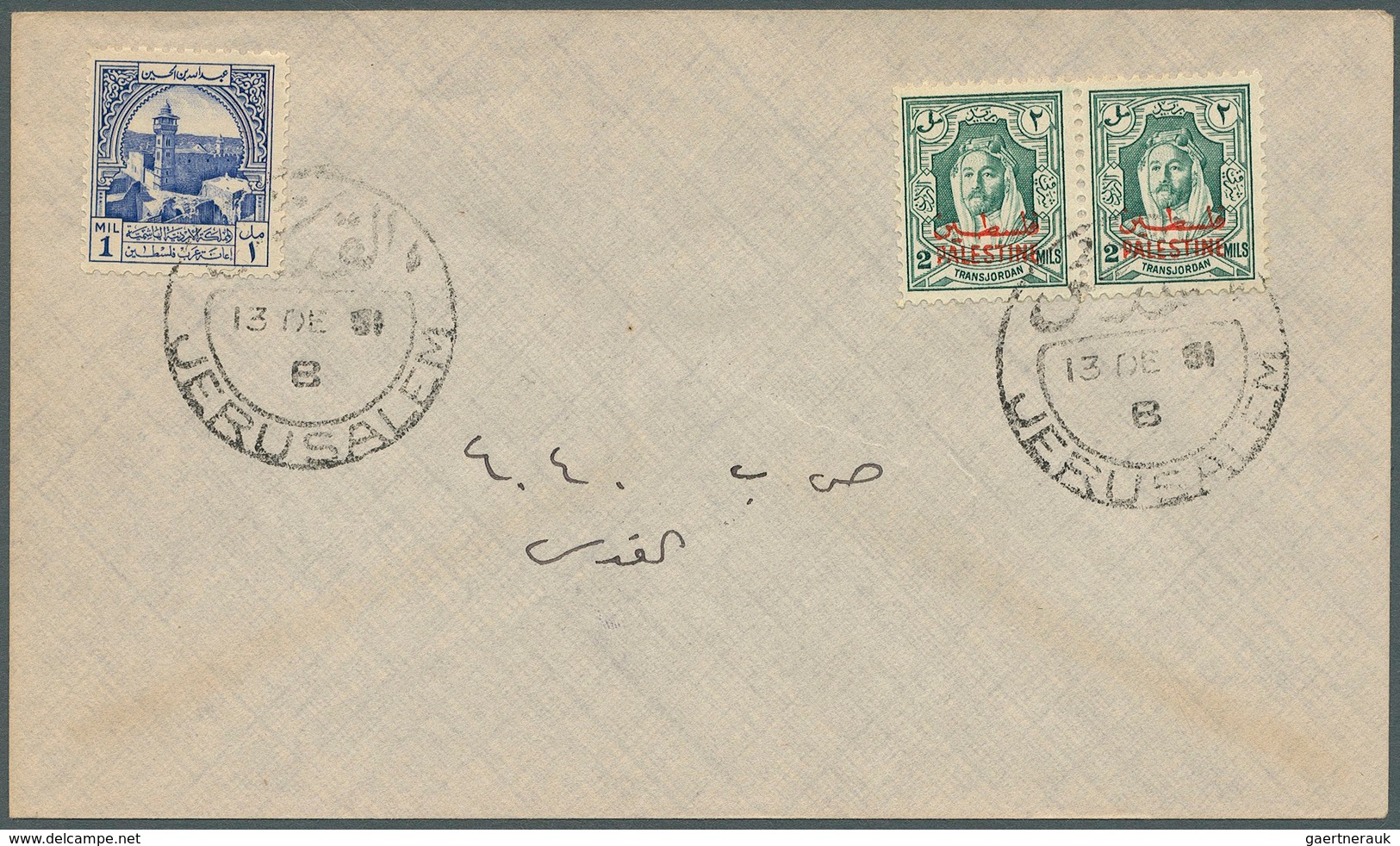 23294 Jordanien: 1948 - 1979, 37 Covers, Nice Collection Of Covers And Some Postal Stationery, Good Franki - Jordanie