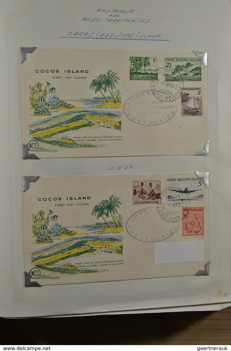 23339 Kokos-Inseln: 1963-1985. Mostly MNH (few Older Sets Hinged) And Used Collection Cocos Islands 1963-1 - Cocos (Keeling) Islands