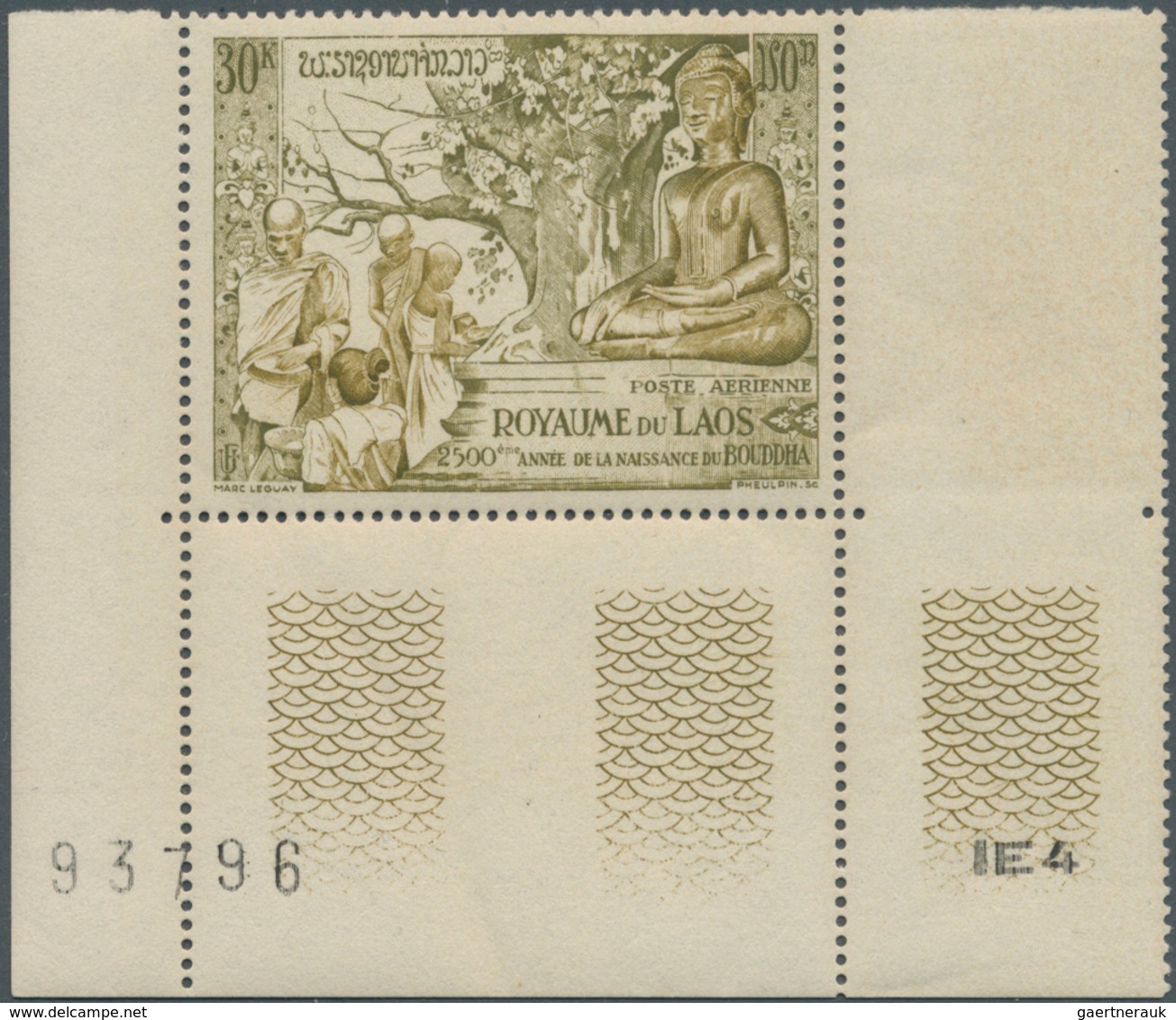 23402 Laos: 1951/62, Mint Never Hinged MNH In Hawid Pouches On Pages, Except UNO Set Complete. Includes 19 - Laos
