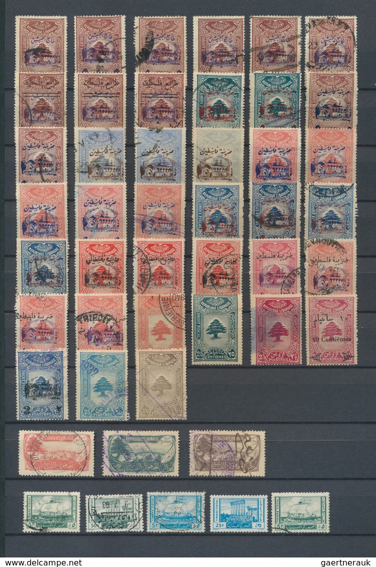 23412 Libanon: 1924/1994, Mint And Used Accumulation/collection In A Stockbook, Comprising A Nice Selectio - Liban