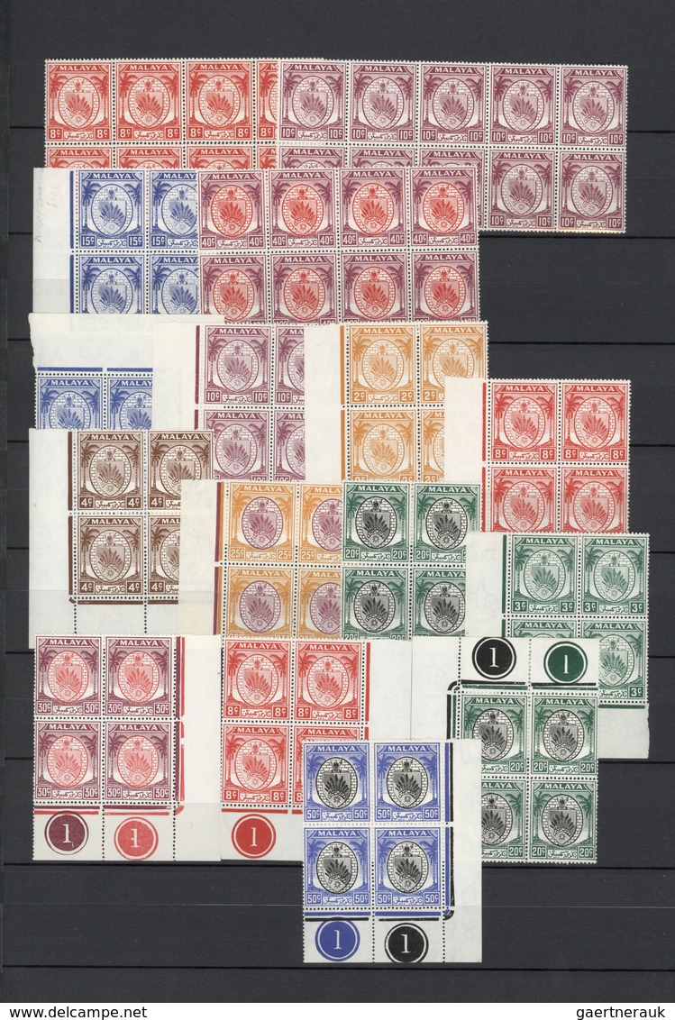 23553 Malaiische Staaten - Negri Sembilan: 1891/1955, Mint Assortment On Stockpages Incl. Several Units An - Negri Sembilan