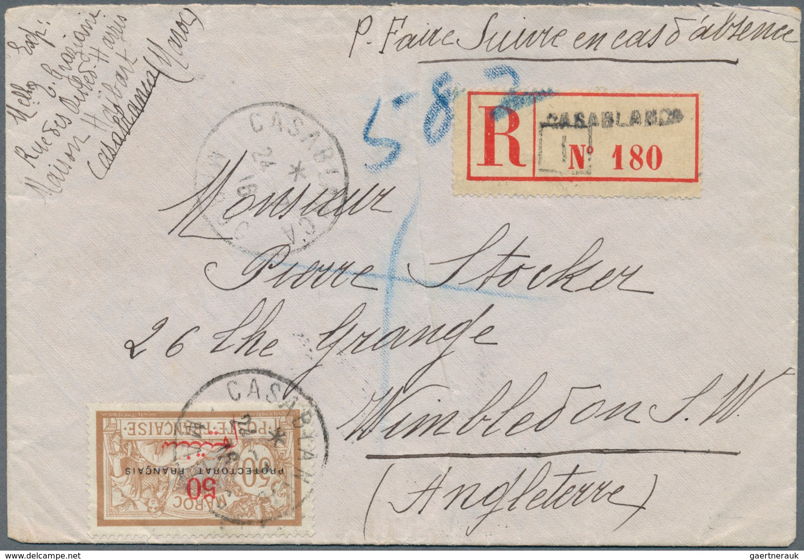 23585 Marokko: 1796 - 1987 nice collection of 112 covers, Postal stationery's and PPC's with good franking