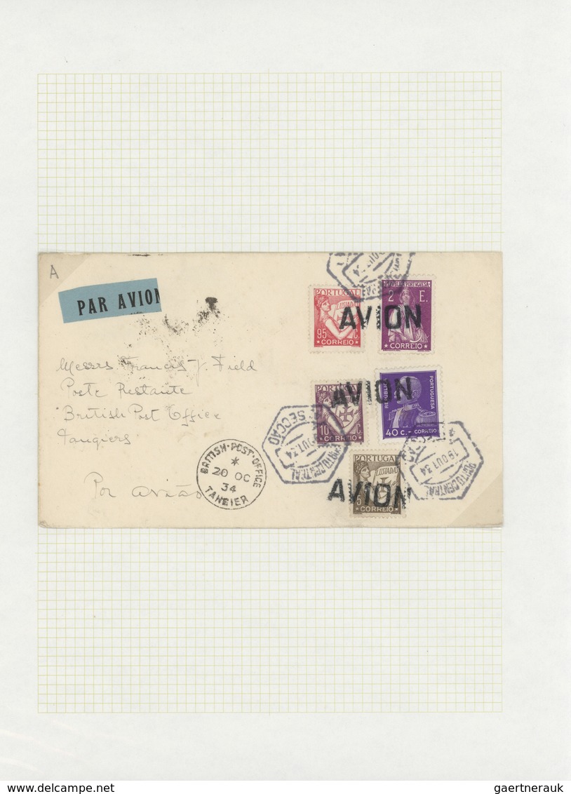 23593 Marokko: 1895/1950 (ca.), POSTAL HISTORY/CULTURE OF MOROCCO, a magnificient collection of apprx. 1.4