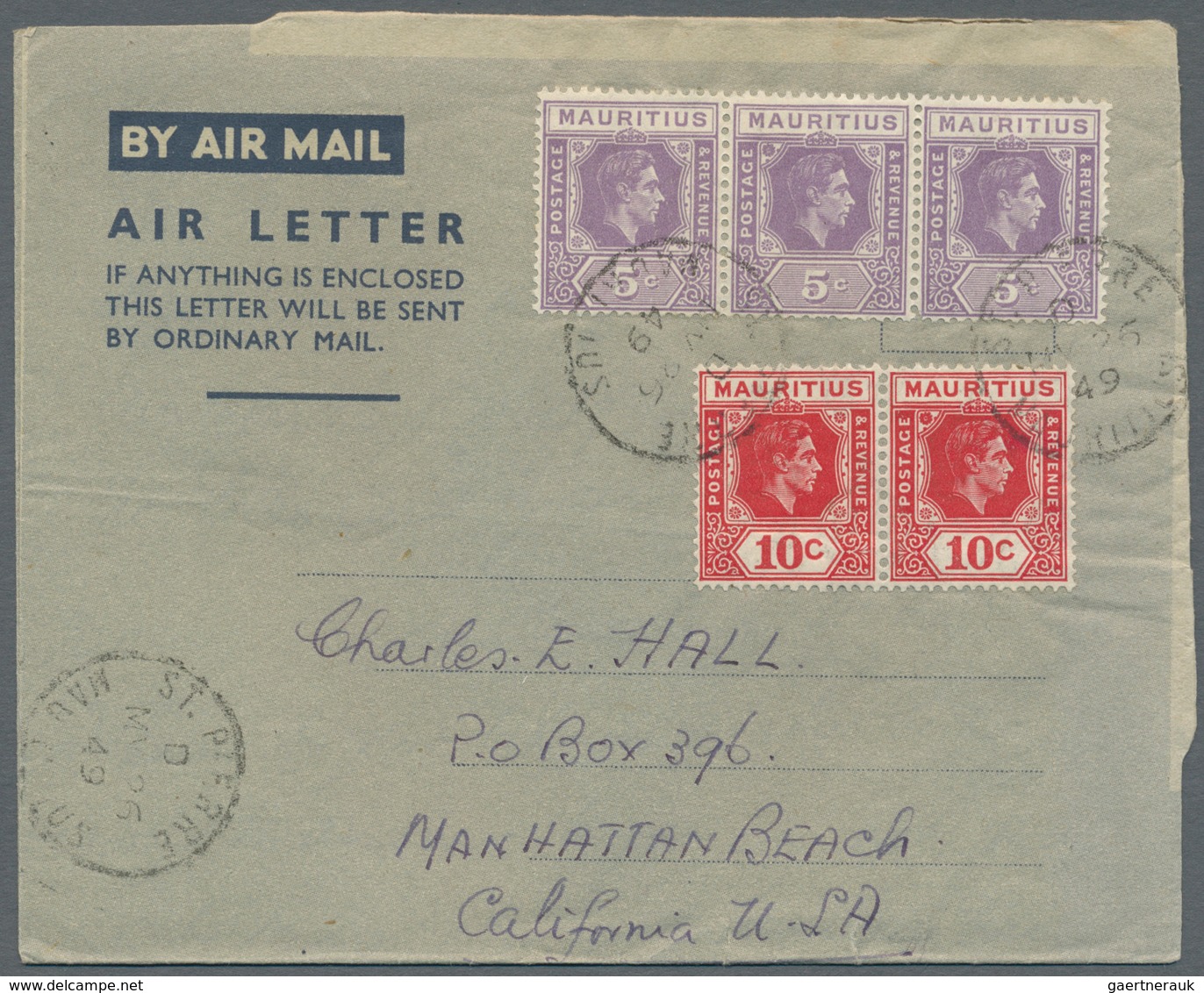 23651 Mauritius: 1947/1999 (ca.), AEROGRAMMES: Accumulation With About 900 Unused And Used/CTO Airletters - Maurice (...-1967)