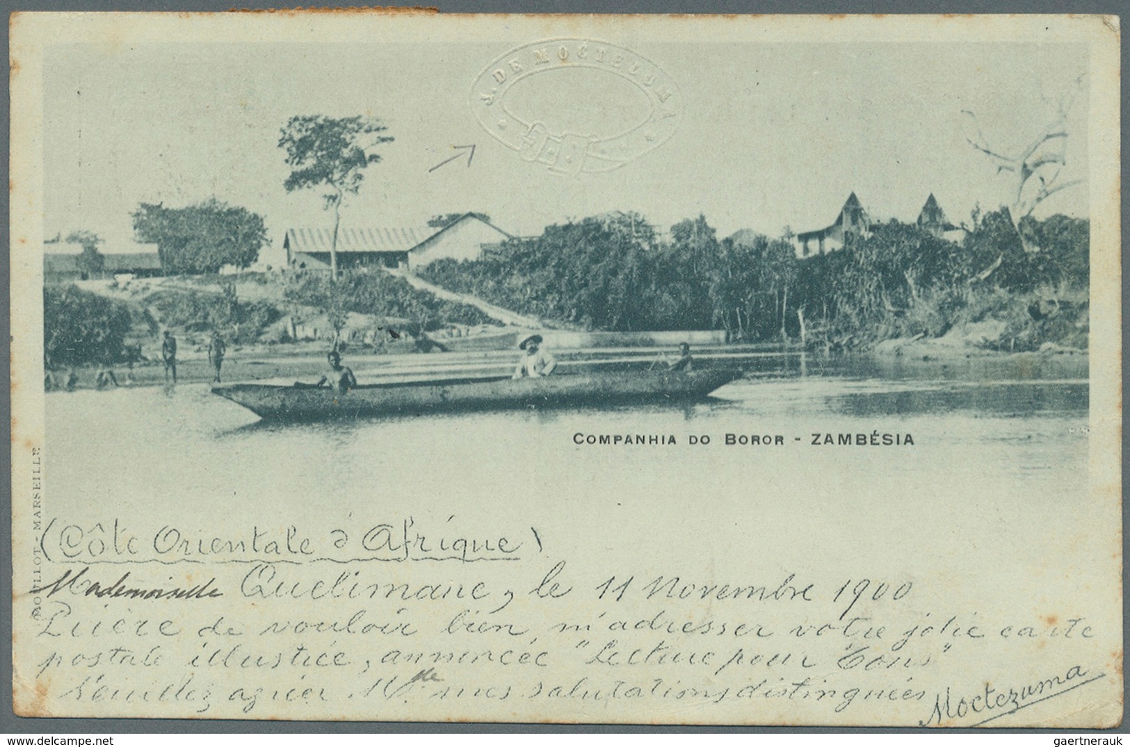 23669 Mocambique: 1895/1917, Mocambique/Area, group of eleven better entires with many attractive franking