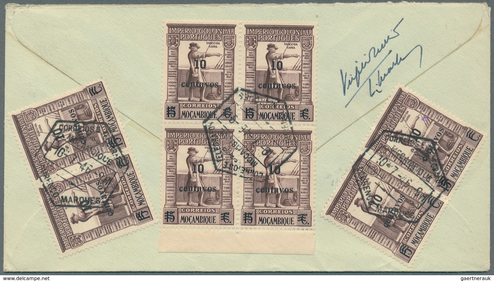 23670 Mocambique: 1898/1946, lot of eleven covers/cards (incl. Inhambane, Nyasa), only better items (singl