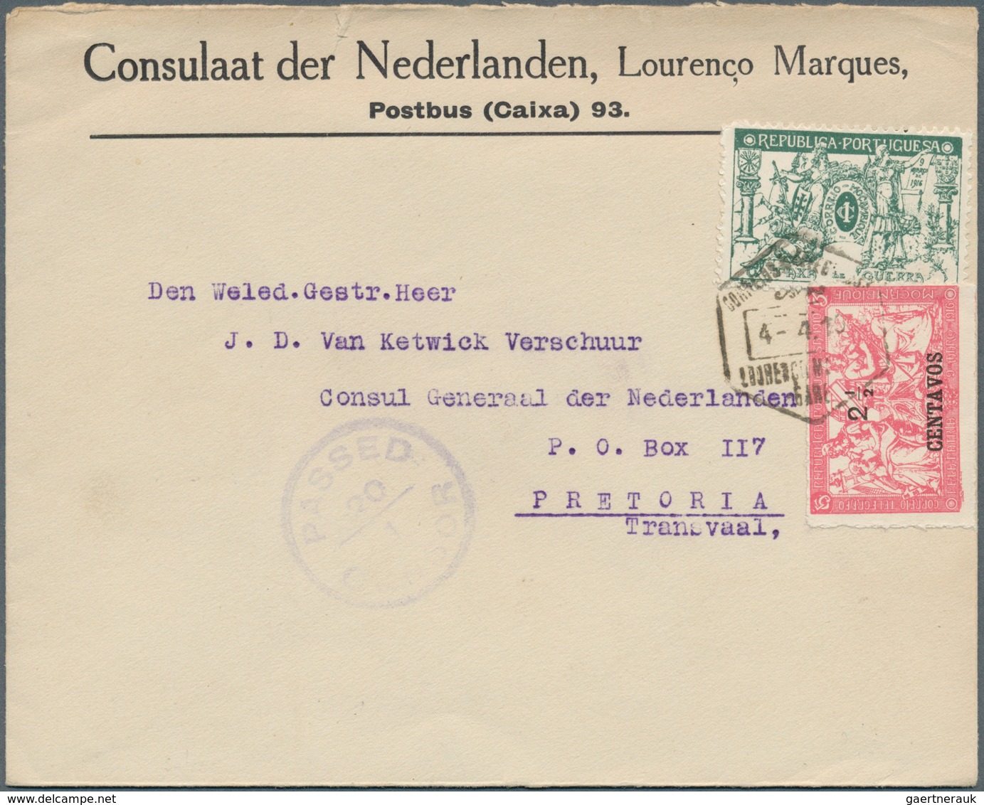 23670 Mocambique: 1898/1946, lot of eleven covers/cards (incl. Inhambane, Nyasa), only better items (singl
