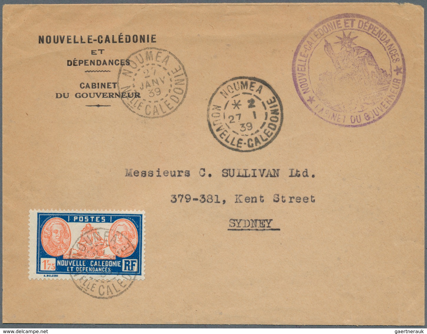 23705 Neukaledonien: 1900/1990 (ca.), Collection Of Apprx. 130 Covers/cards/ppc With Plenty Of Interesting - Autres & Non Classés