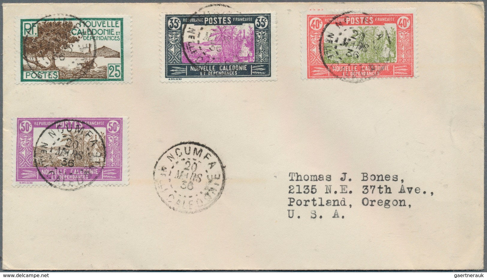 23705 Neukaledonien: 1900/1990 (ca.), collection of apprx. 130 covers/cards/ppc with plenty of interesting