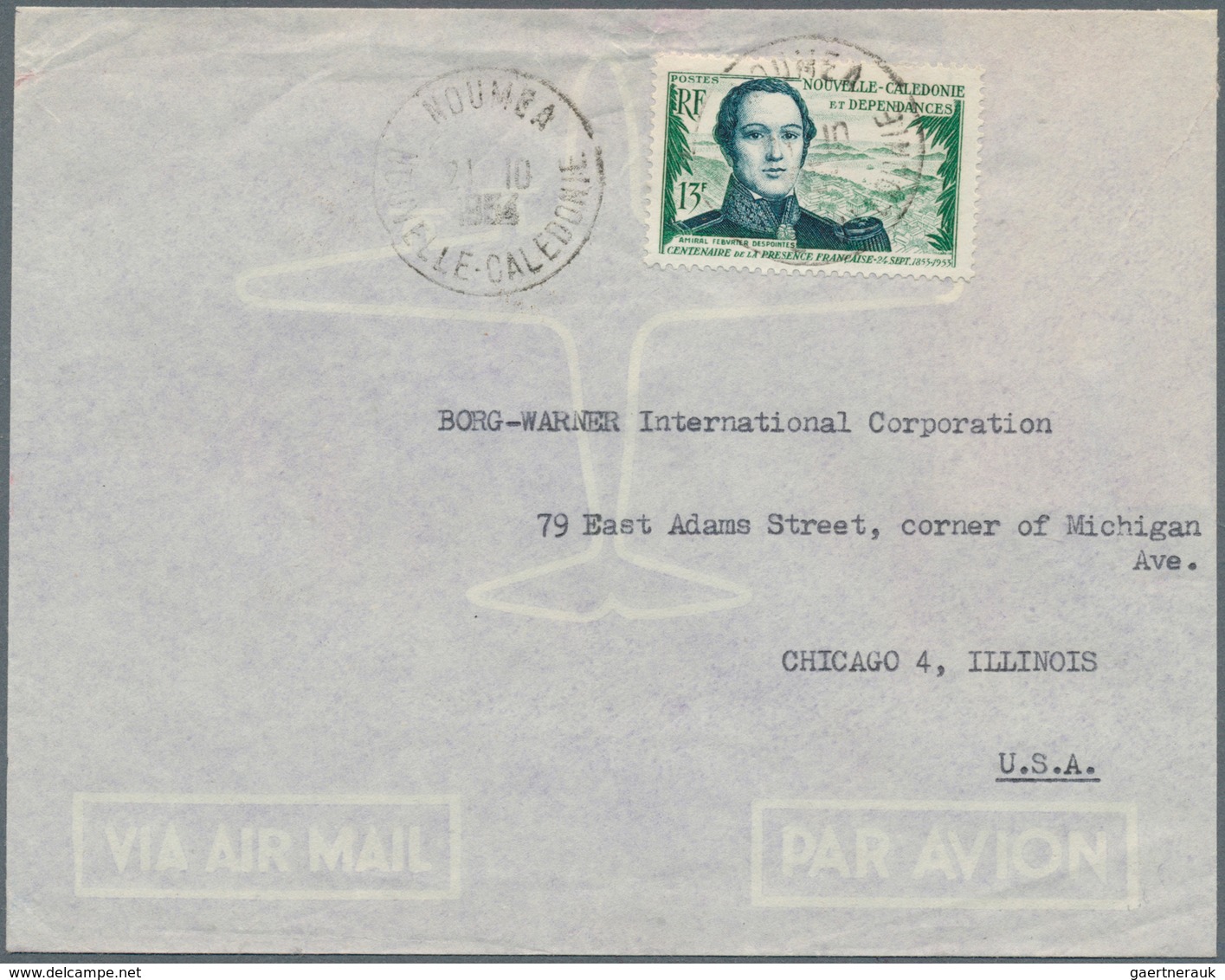 23705 Neukaledonien: 1900/1990 (ca.), collection of apprx. 130 covers/cards/ppc with plenty of interesting