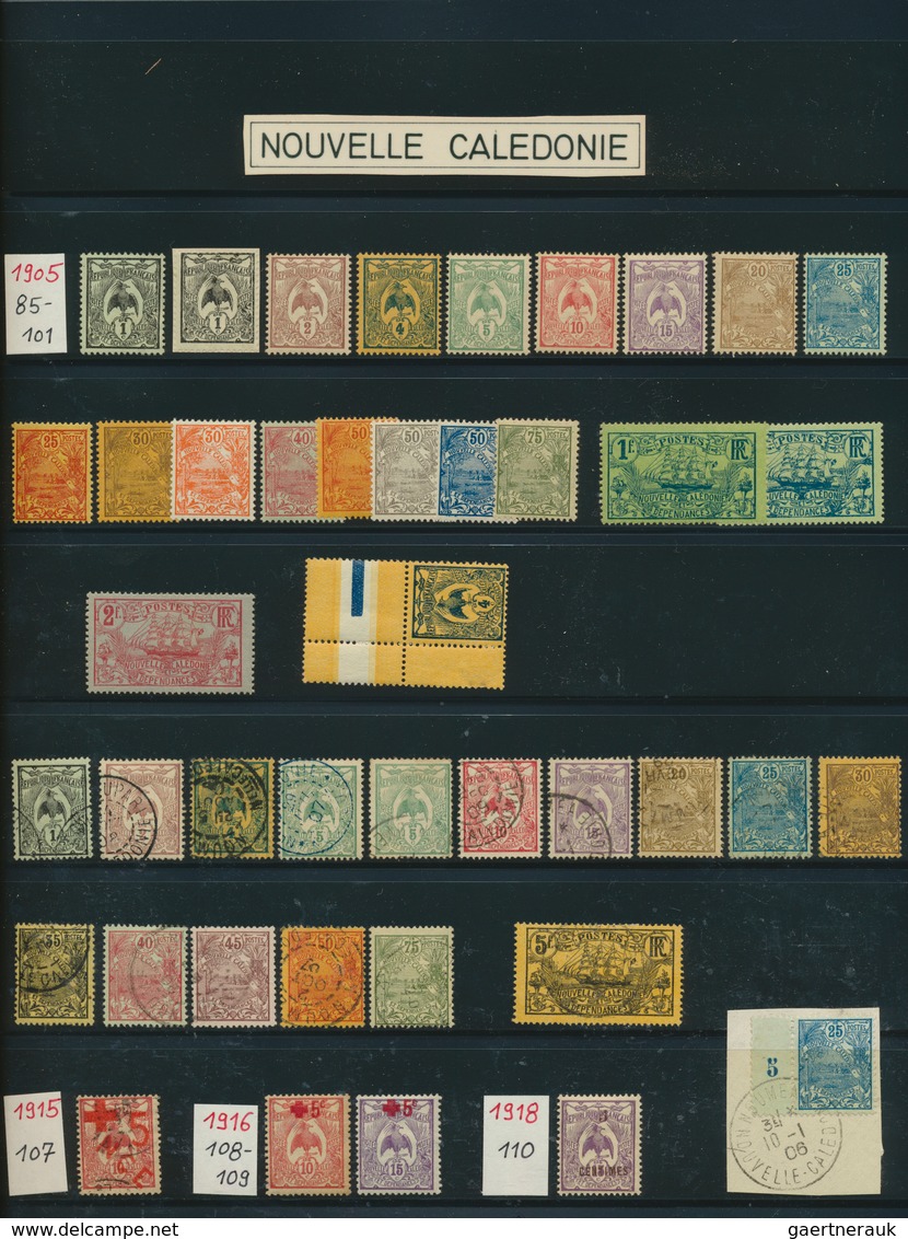 23706 Neukaledonien: 1905/2013, Comprehensive Collection On Stockpages, Mainly In Mint Condition, Also Pos - Autres & Non Classés