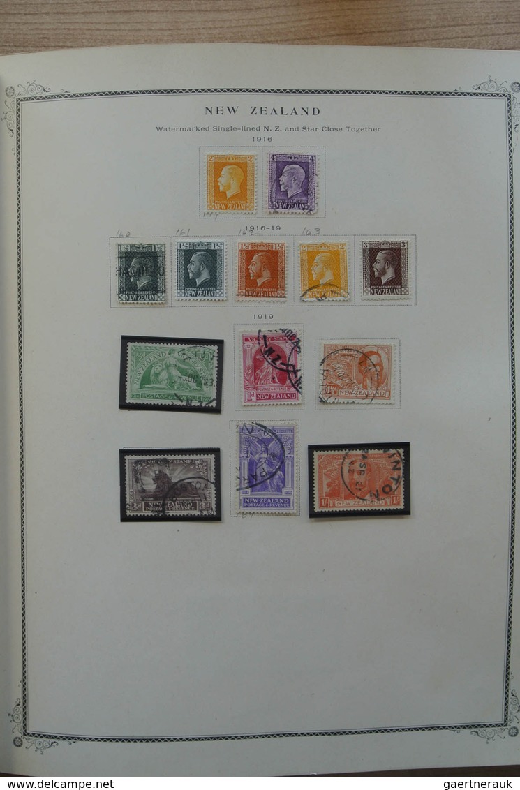 23713 Neuseeland: 1874-2002. Well filled, mostly MNH and mint hinged collection New Zealand 1874-2002 in 2