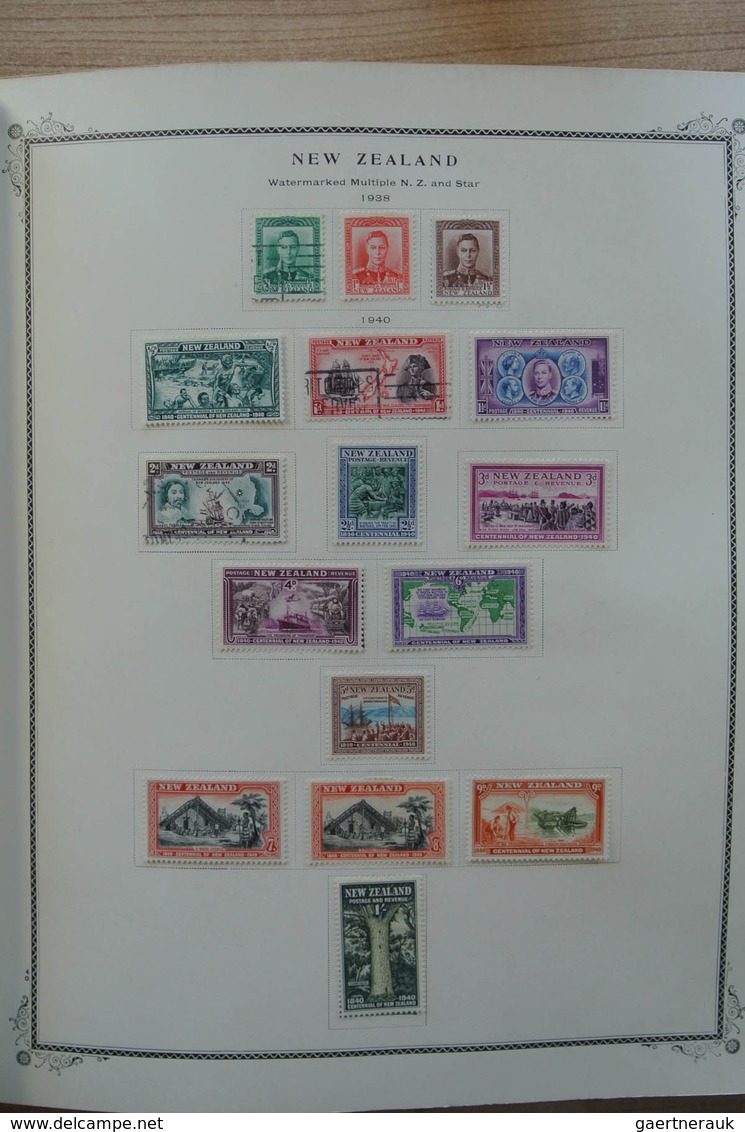 23713 Neuseeland: 1874-2002. Well filled, mostly MNH and mint hinged collection New Zealand 1874-2002 in 2